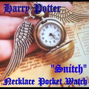 NEW! Harry Potter SNITCH POCKET WATCH! FANTASTIC!! (WORKING WATCH!)